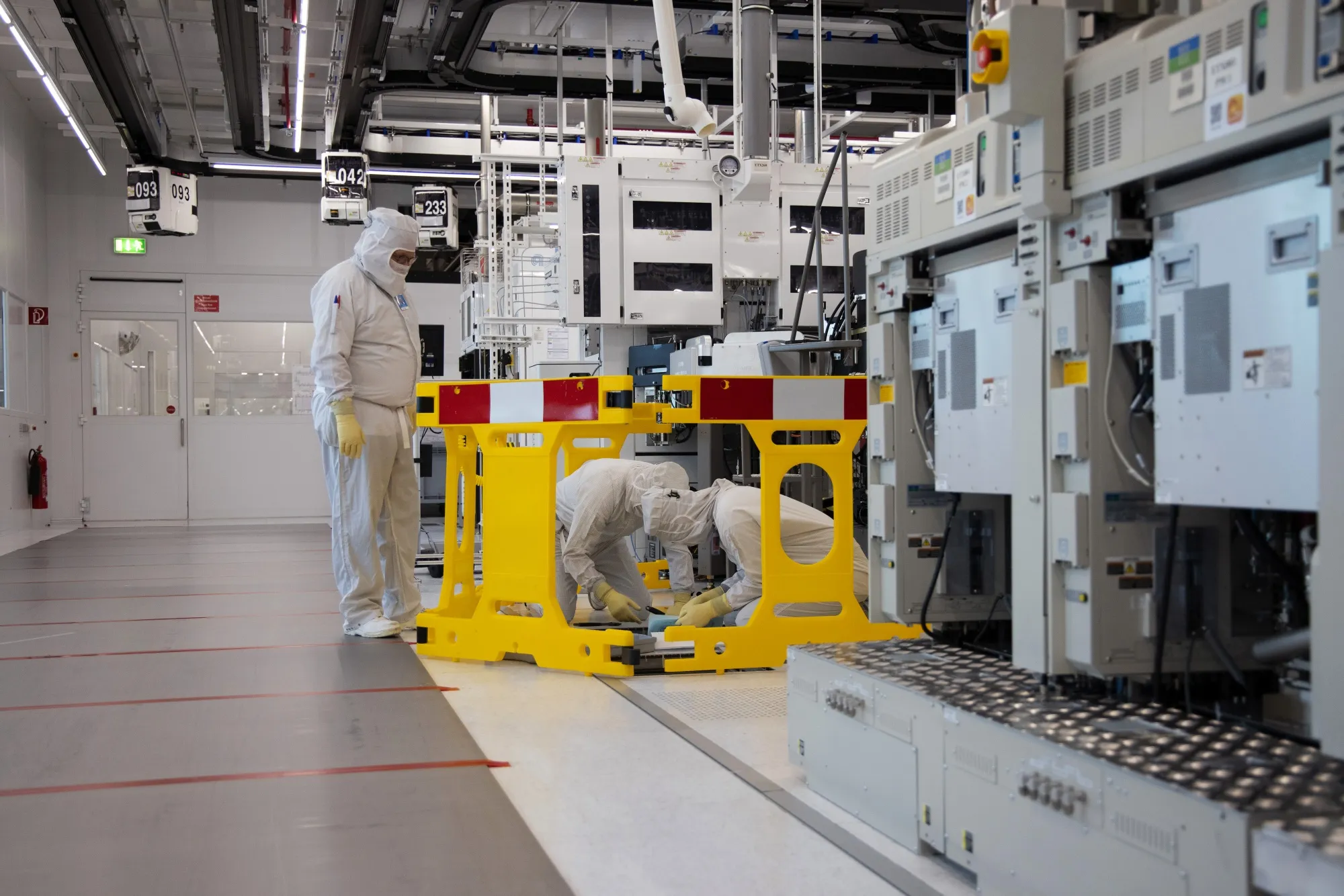The GlobalFoundries semiconductor fabrication plant in Dresden, Germany.