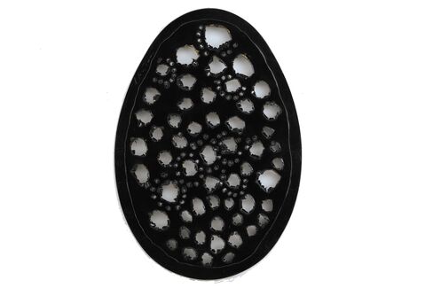 Lucio Fontana, Concetto spaziale, La Fine di Dio (1963).