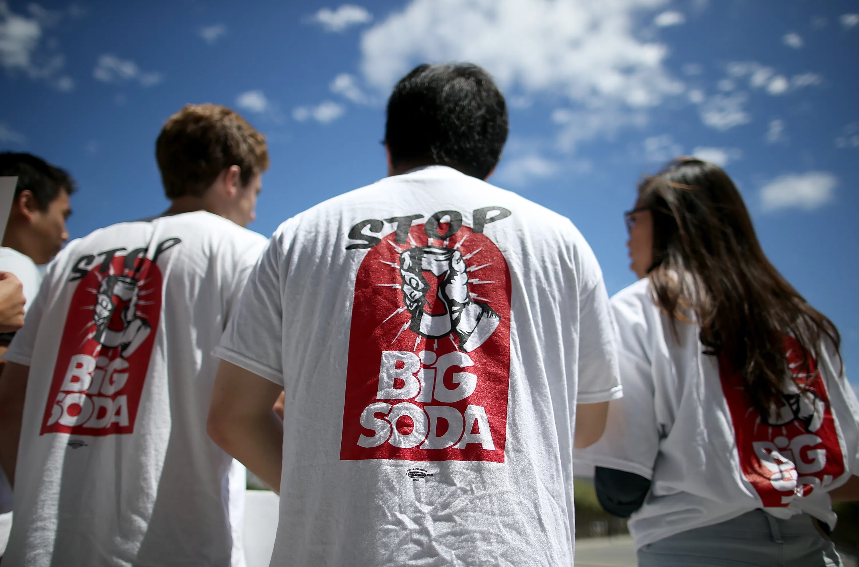 Californians against sugary beverages.
