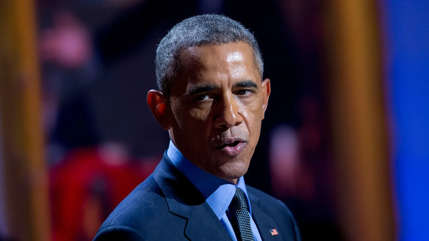 President Barack Obama speaks at the White House on Oct. 14, 2015.

