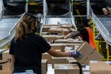 Operations Inside An Amazon Facility On Prime Day