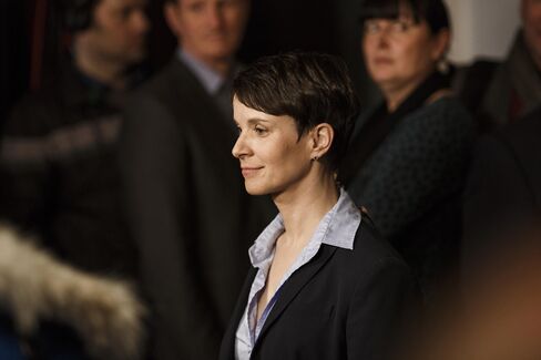 Frauke Petry in Berlin on March 13