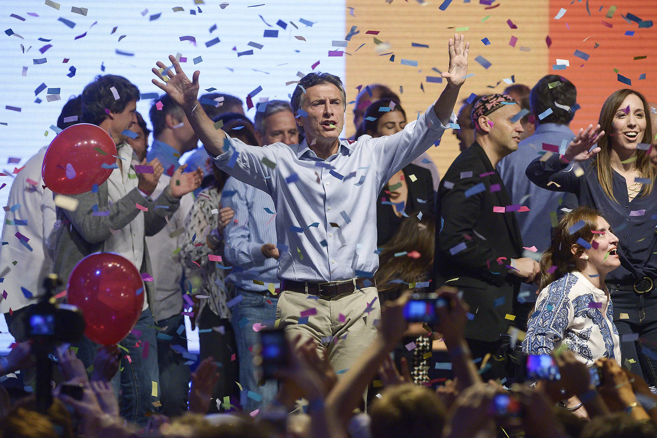 Mauricio Macri, Argentina's presidential candidate.
