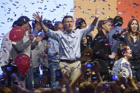 Inside Presidential Candidate Mauricio Macri Campaign Headquarters On Election Night