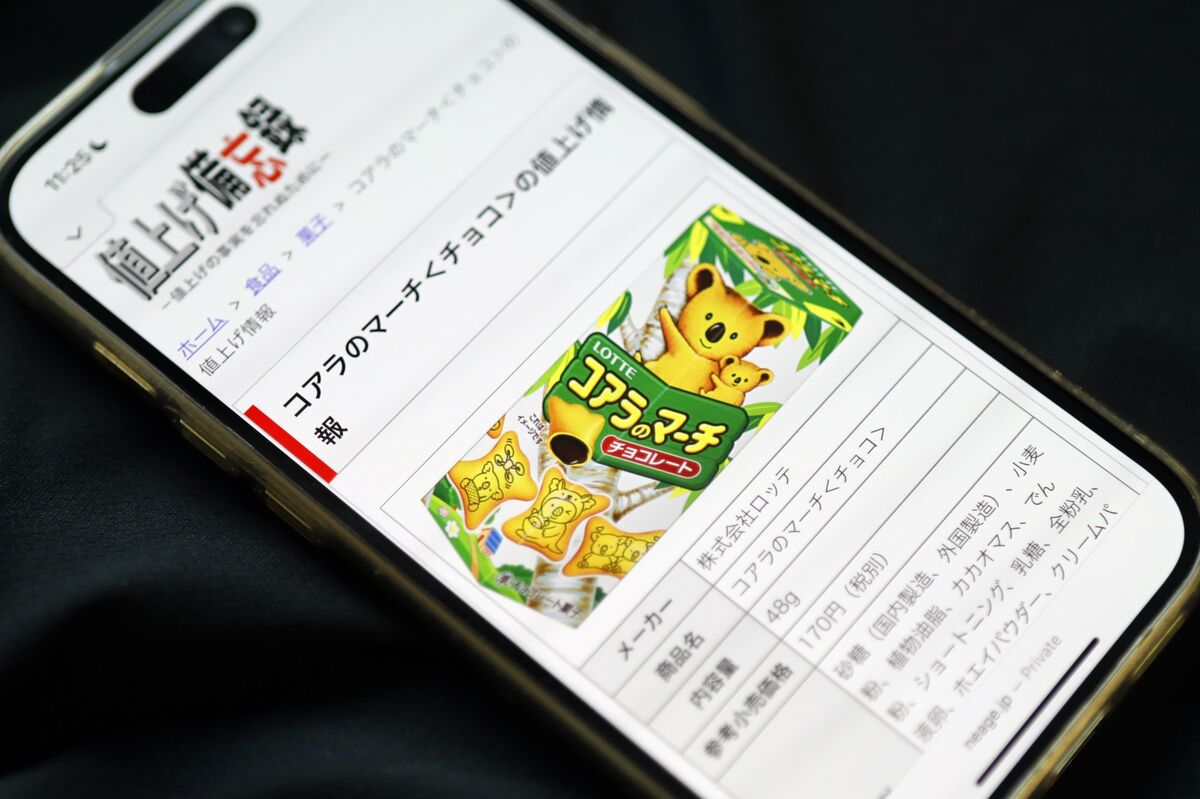 Hidden Inflation Drives Japan Consumers to Price-Tracking Sites
