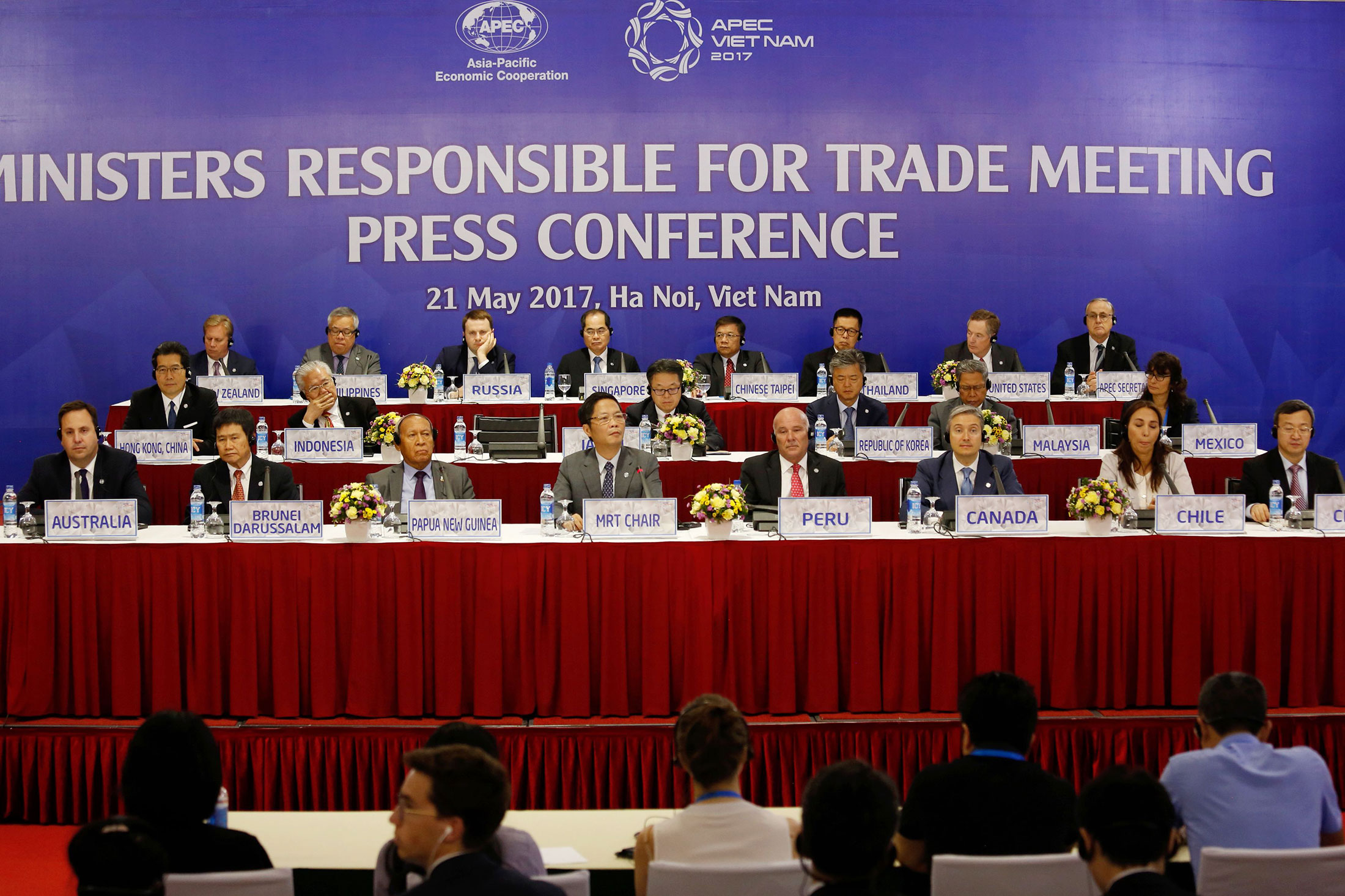 APEC Trade Ministers Omit Protectionism Pledge in Statement Bloomberg