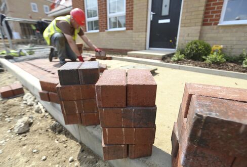 Residential Construction On A Barratt Developments Plc Site As House-Price Momentum Picks Up