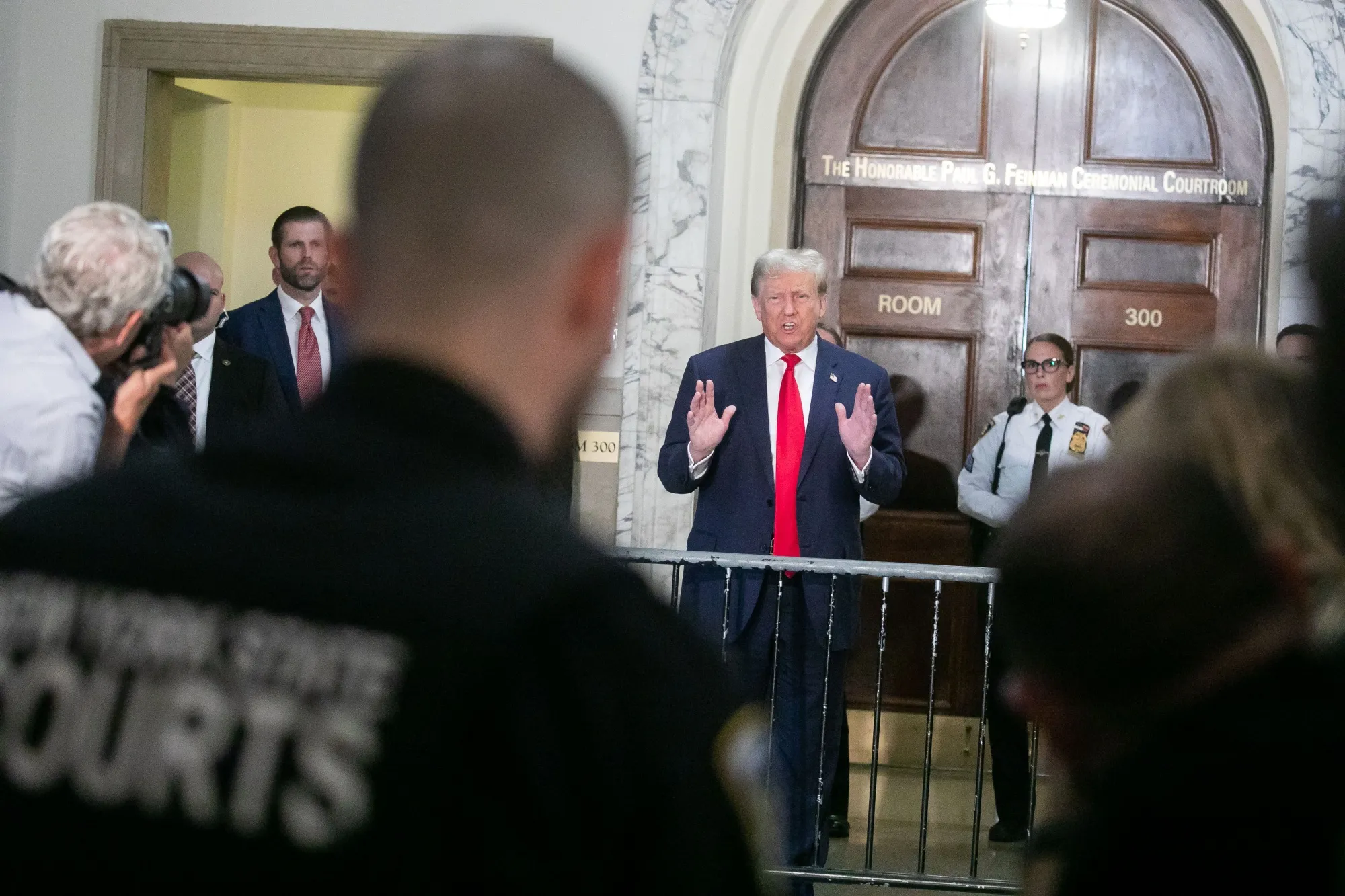 It’s the second gag order issued to Trump in recent weeks.