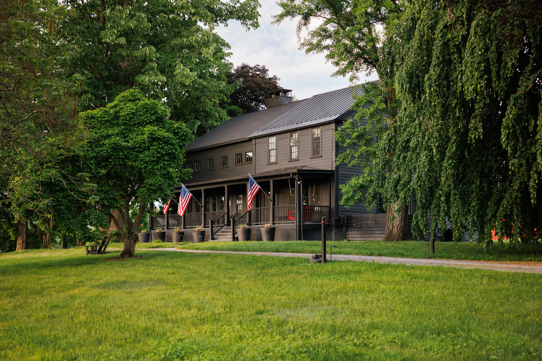 The house was originally painted run-of-the-mill white.