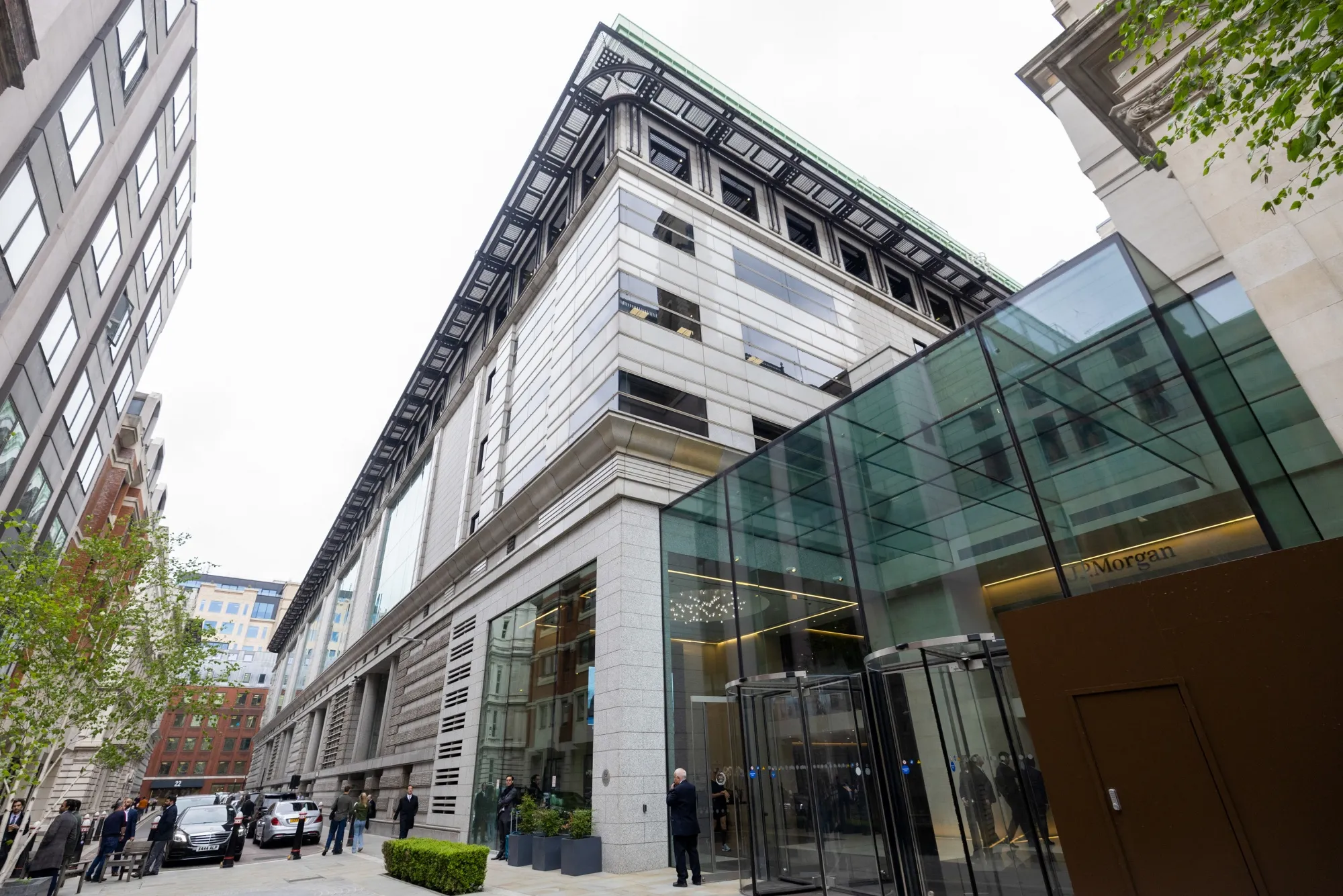The JPMorgan Chase &amp; Co. offices in London.