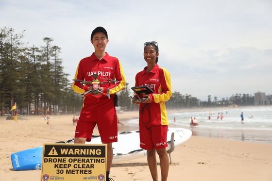 Drones Patrol Sydney Beaches to Ensure Crowds Are Covid-Safe