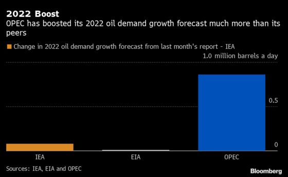 OPEC Takes a More Bullish View of the Oil Market in 2022