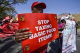 Congress Of South African Trade Unions Cost of Living Protest 
