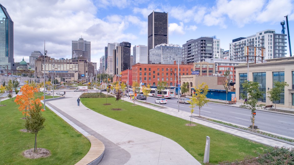 Now that the expressway is at ground level with a landscaped park in the middle of it, the hope is that the waterfront can finally be unified.