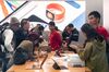 Customers browse inside an Apple Inc. store in Hong Kong, China, on Jan. 3.