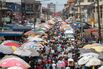 Shoppers at the Okaishie outdoor market in Accra, Ghana.