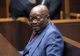 Jacob Zuma in court in April.