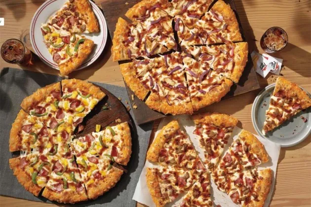 Pizza Hut BBQ Pizza