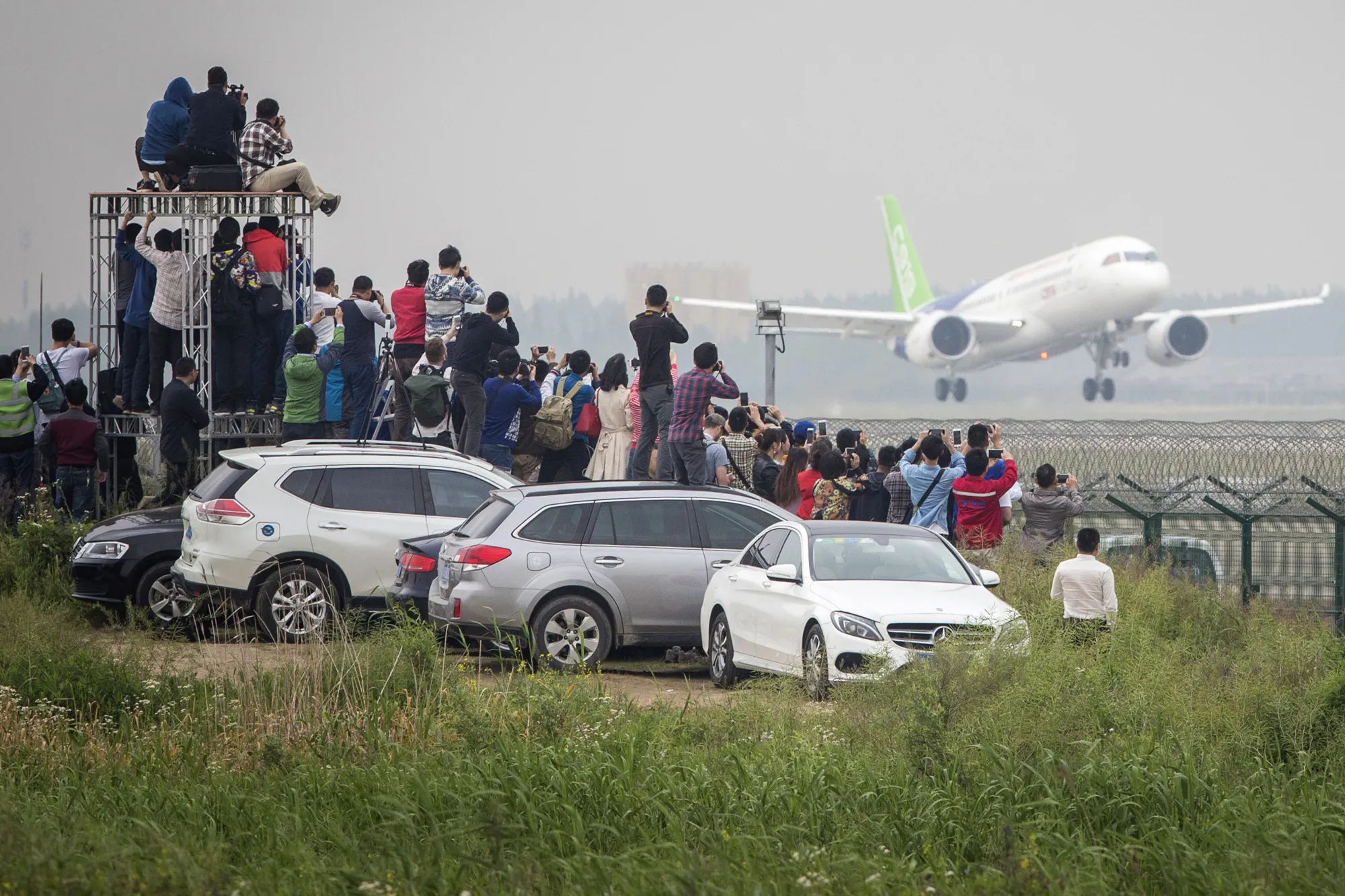 Comac C919’s maiden flight in May 2017.