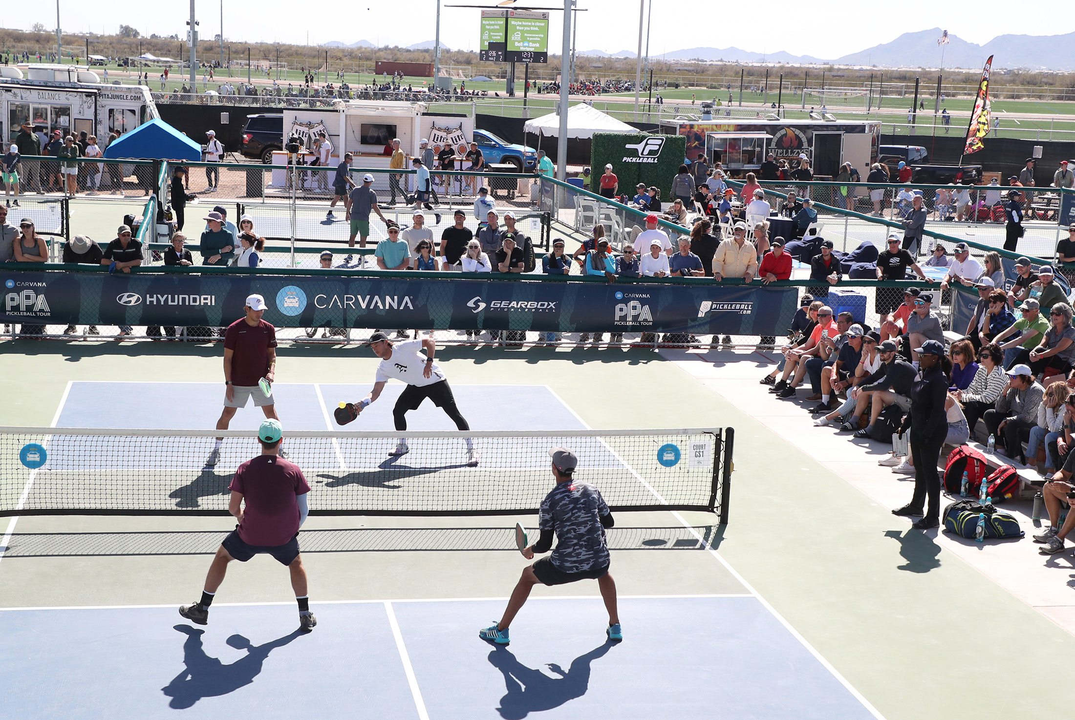 Who did the concrete work at Legacy Sports Complex in Mesa AZ