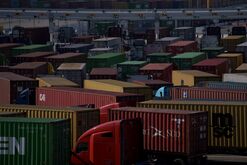 Port Of Los Angeles Ahead Of Trade Balance Figures