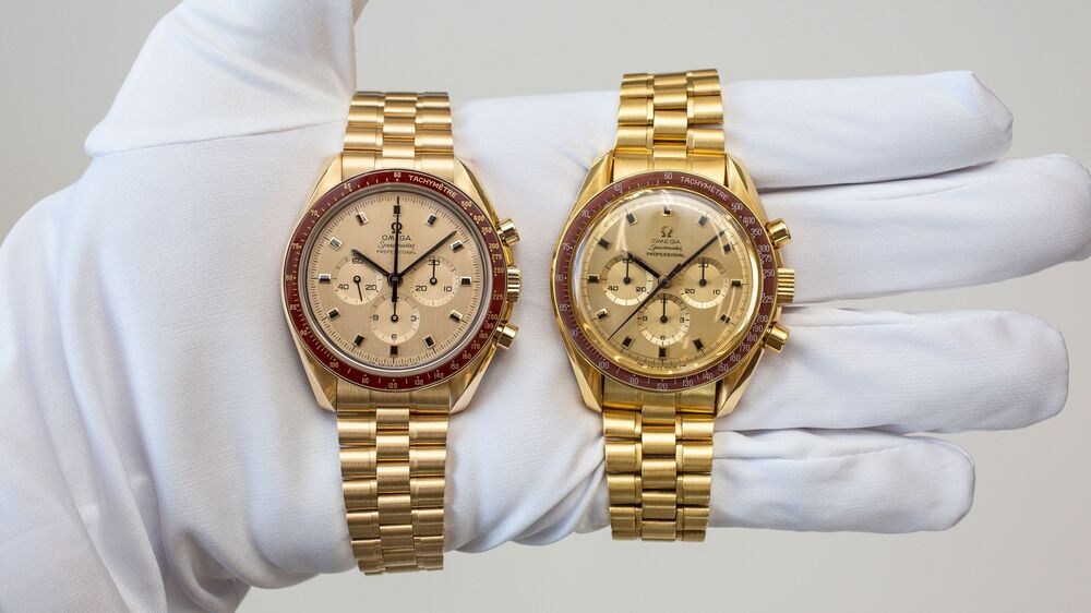 omega gold watch