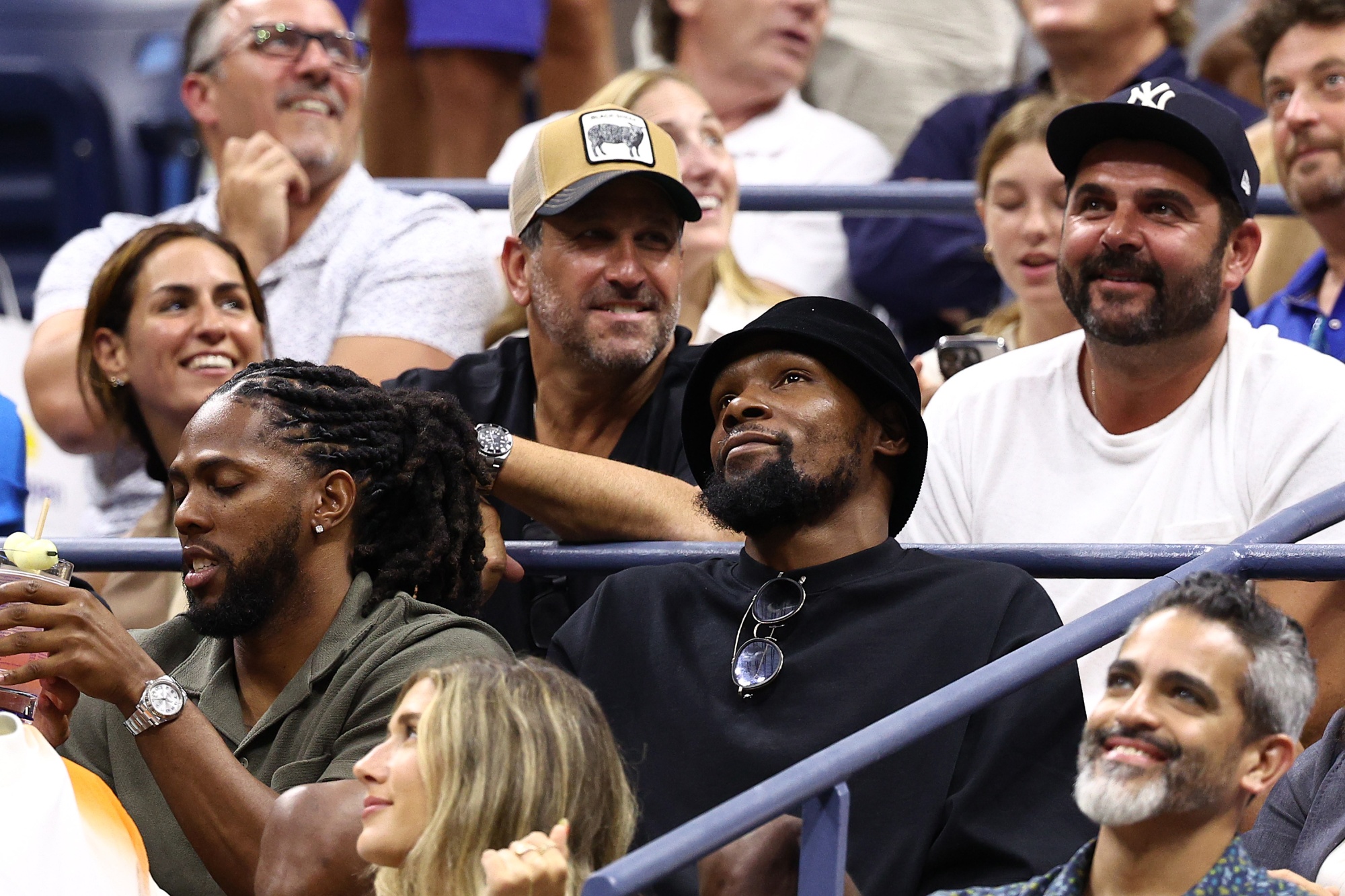 New York, USA. 10th Sep, 2023. Justin Timberlake arrives at the Men's  Singles Title match between Novak Djokovic and Daniil Medvedev during the  2023 US Open at the USTA Billie Jean King