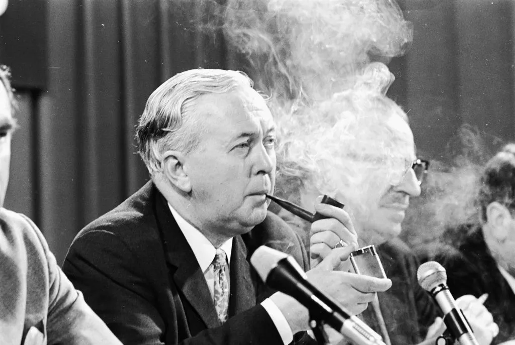 Harold Wilson: Going on and going out.