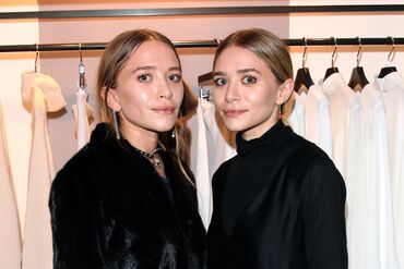 Mary-Kate And Ashley Olsen Present Their collection 'The Row' By Marion Heinrich