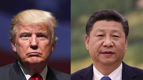 トランプ米大統領と習近平中国国家主席