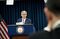 Federal Reserve Chairman Jerome Powell Holds News Conference After Rate Cut