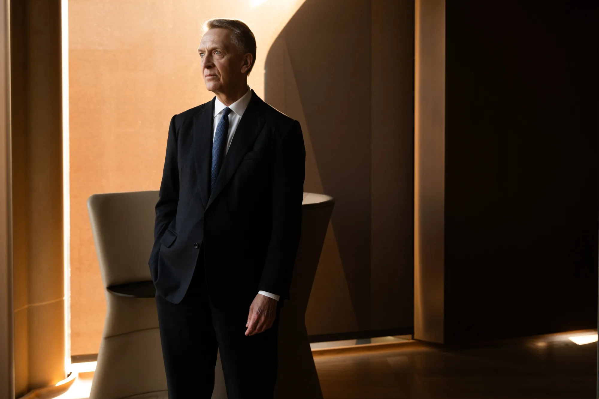 Brookfield Corp.’s Chief Executive Officer Bruce Flatt on Feb. 25.