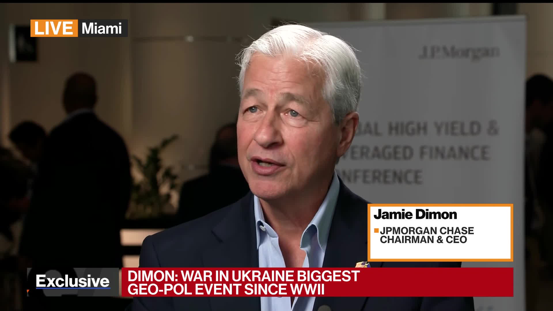 Watch JPMorgan's Dimon Says a Soft Landing Is Still Possible - Bloomberg