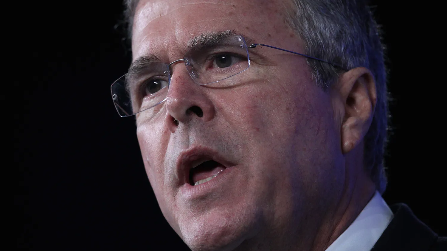 Republican presidential hopeful and former Florida Governor Jeb Bush speaks during the 2015 Southern Republican Leadership Conference May 22, 2015 in Oklahoma City, Oklahoma.
