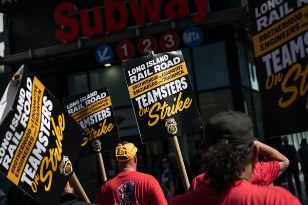 Long Island Rail Workers Strike