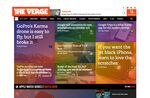 Vox Media's The Verge website.
