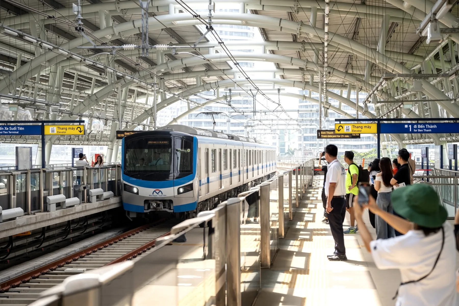 Vietnam's Metro Begins Service in Ho Chi Minh City.