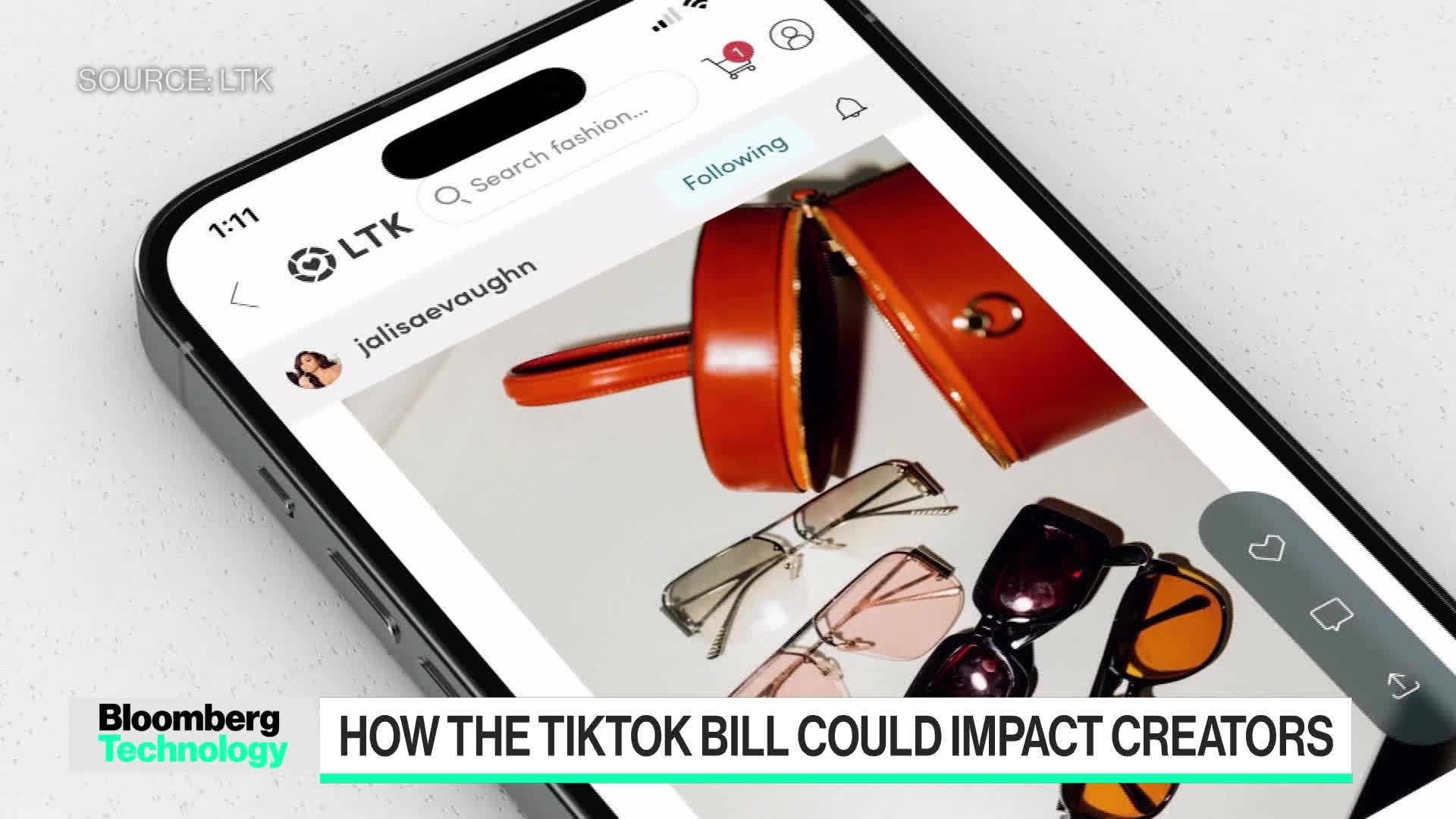 Watch LTK Co-Founder Gives Creator Perspective on TikTok Bill - Bloomberg