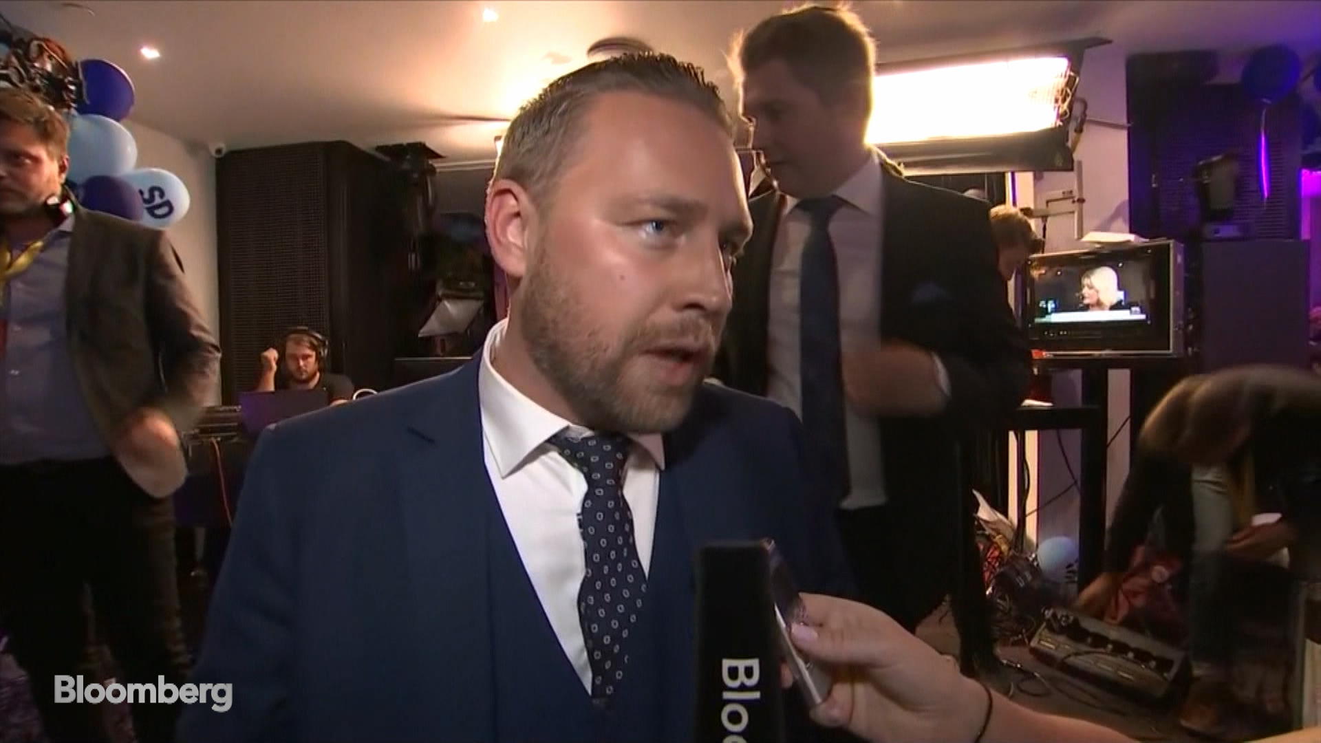 Watch Sweden Democrats Parliamentary Group Leader Mattias Karlsson