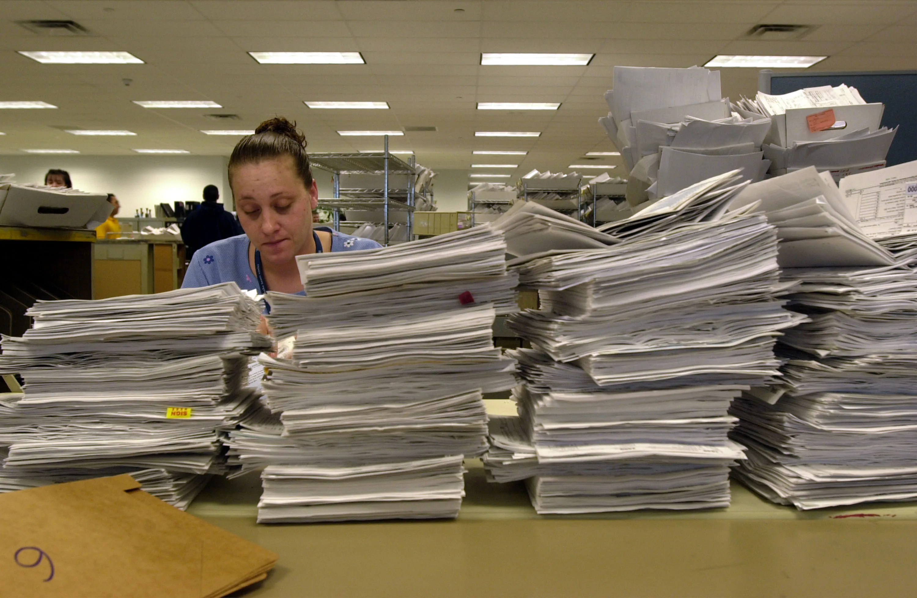 Stacks upon stacks.
