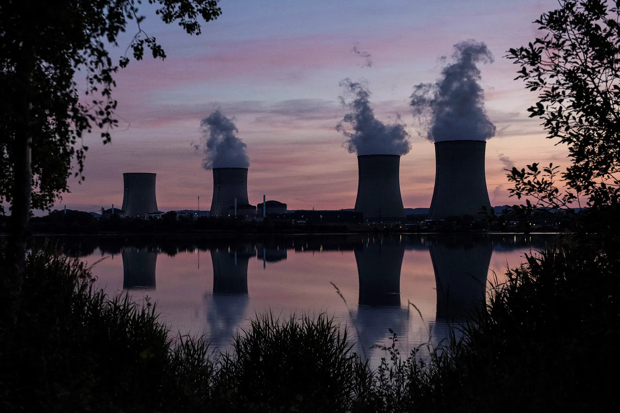 The Cattenom nuclear power plant, France.&nbsp;