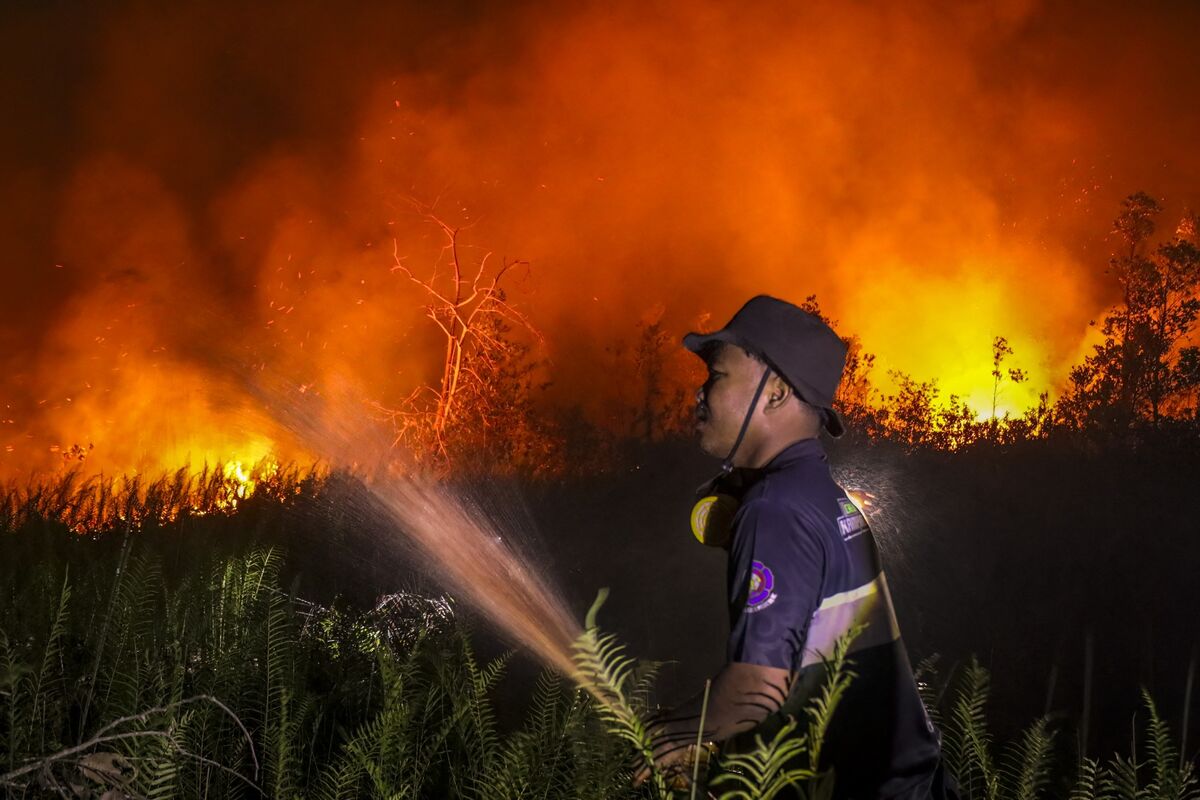 Haze From Indonesia Fires Hinders Efforts to Battle the Blazes