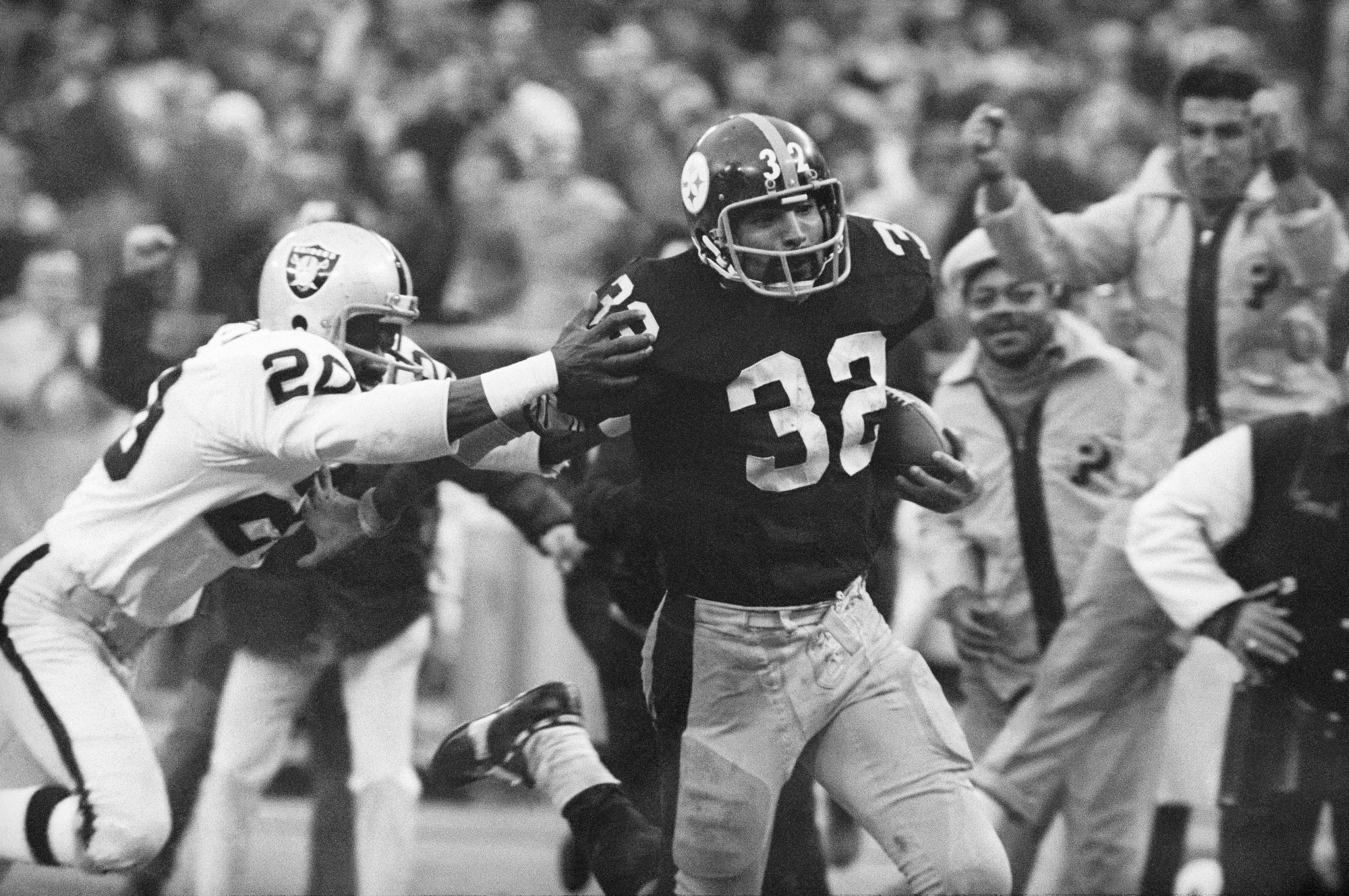 Pittsburgh Steelers on X: Franco Harris on catching the deflected pass  that led to the game-winning touchdown:  / X