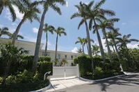 Epstein's home in Palm Beach.