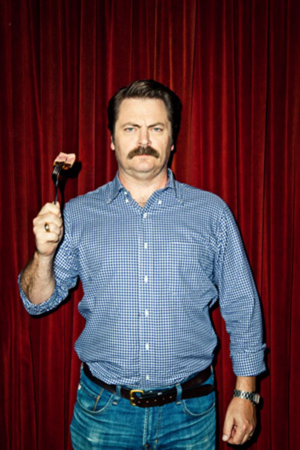 Image result for nick offerman grilling