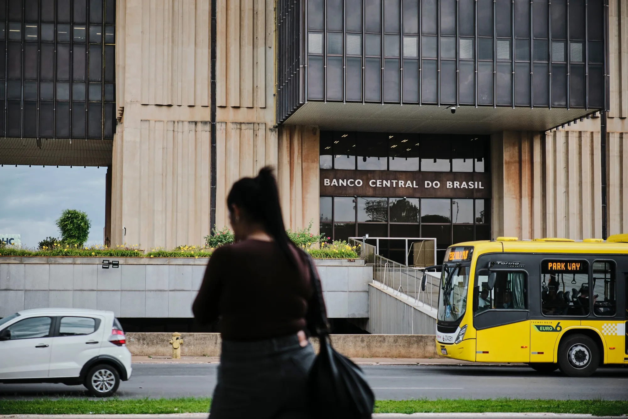 The Central Bank of Brazil in Brasilia.