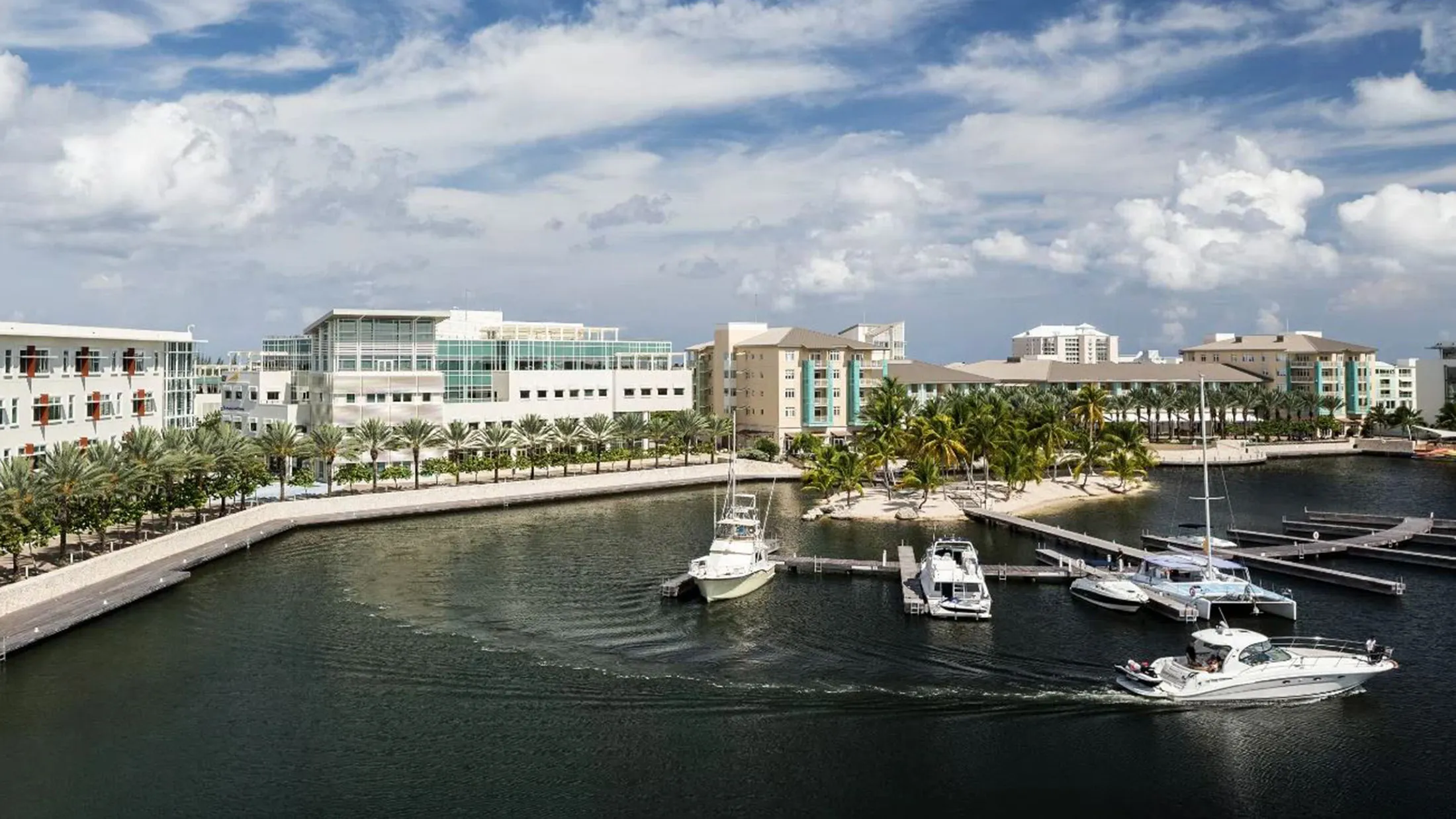Camana Bay.

