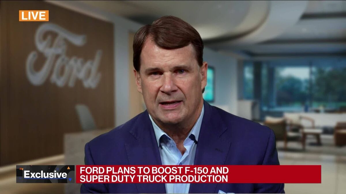 Ford CEO Farley on Supplier Fire, Tariff Impact and EVs