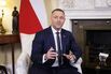 Poland's President Karol Nawrocki Visits UK Prime Minister Keir Starmer