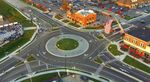 Carmel's 100th roundabout, opened this year.